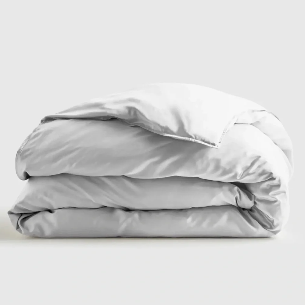 NWOT Quince Bamboo Duvet Cover King (Grey)